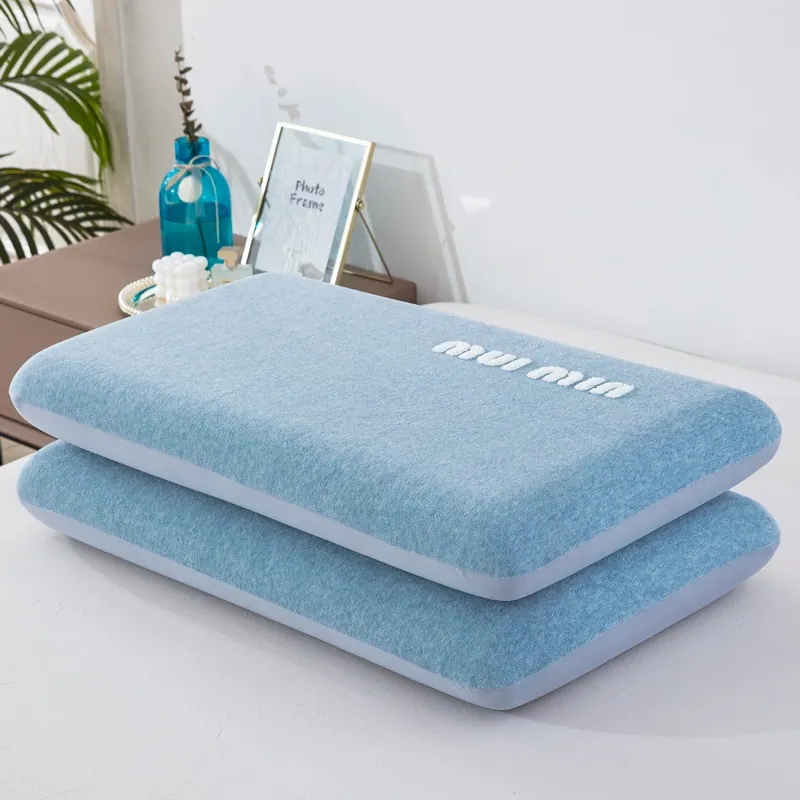 Towel-Embroidered Faux Cashmere Bread-Shaped Pillowcase