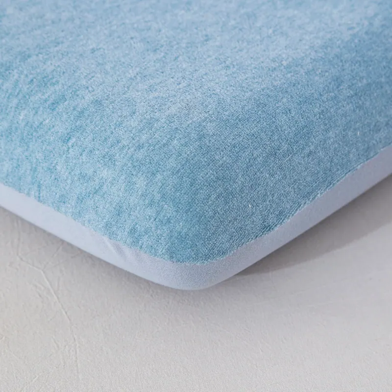 Towel-Embroidered Faux Cashmere Bread-Shaped Pillowcase