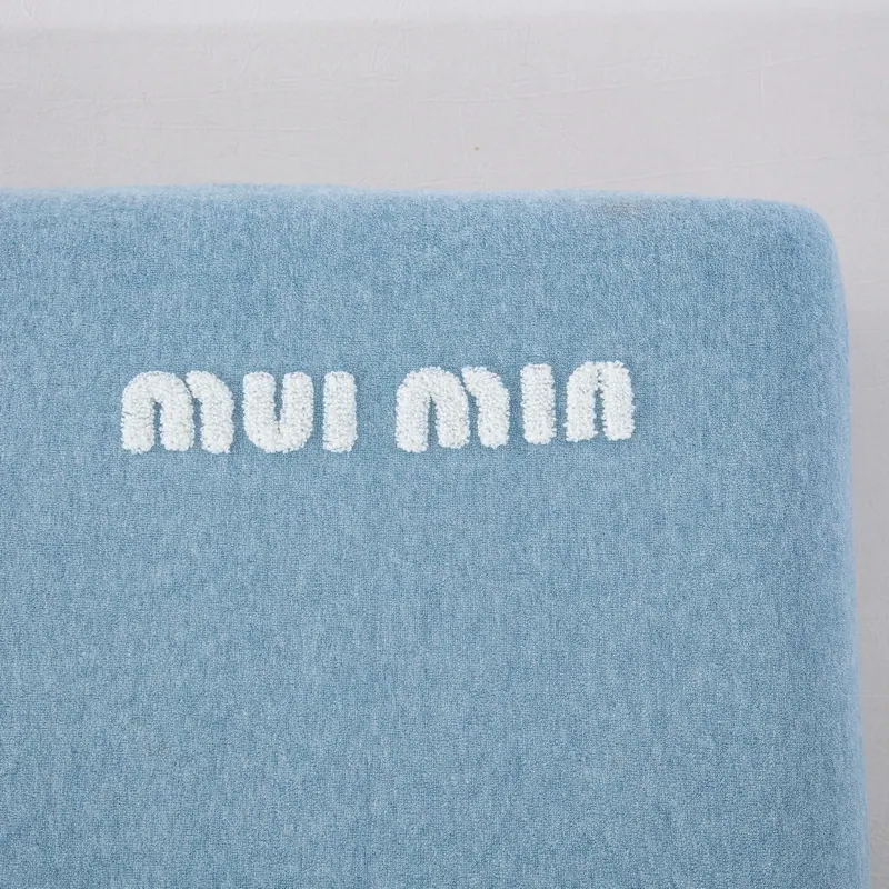 Towel-Embroidered Faux Cashmere Bread-Shaped Pillowcase