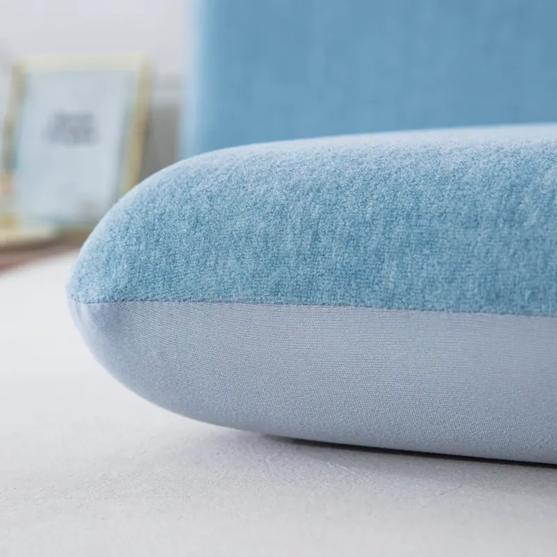 Towel-Embroidered Faux Cashmere Bread-Shaped Pillowcase