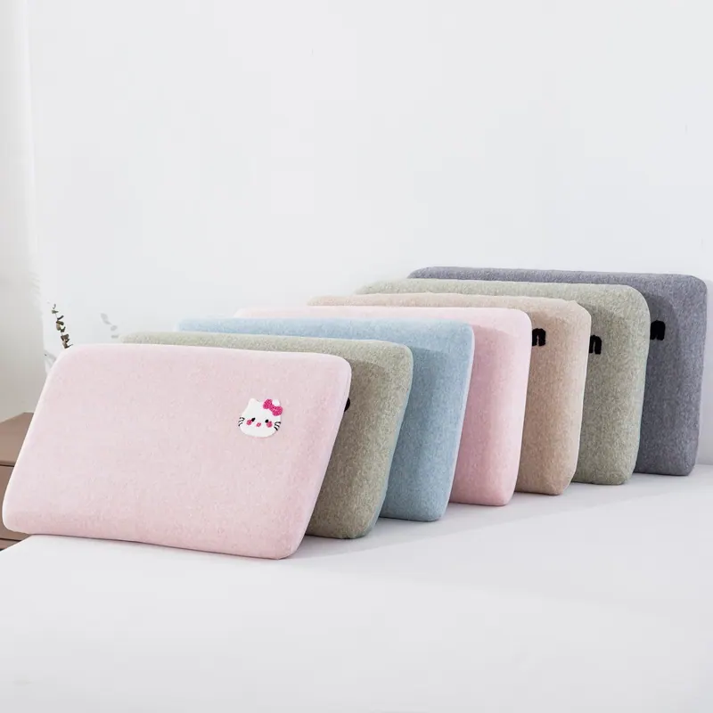Towel-Embroidered Faux Cashmere Bread-Shaped Pillowcase
