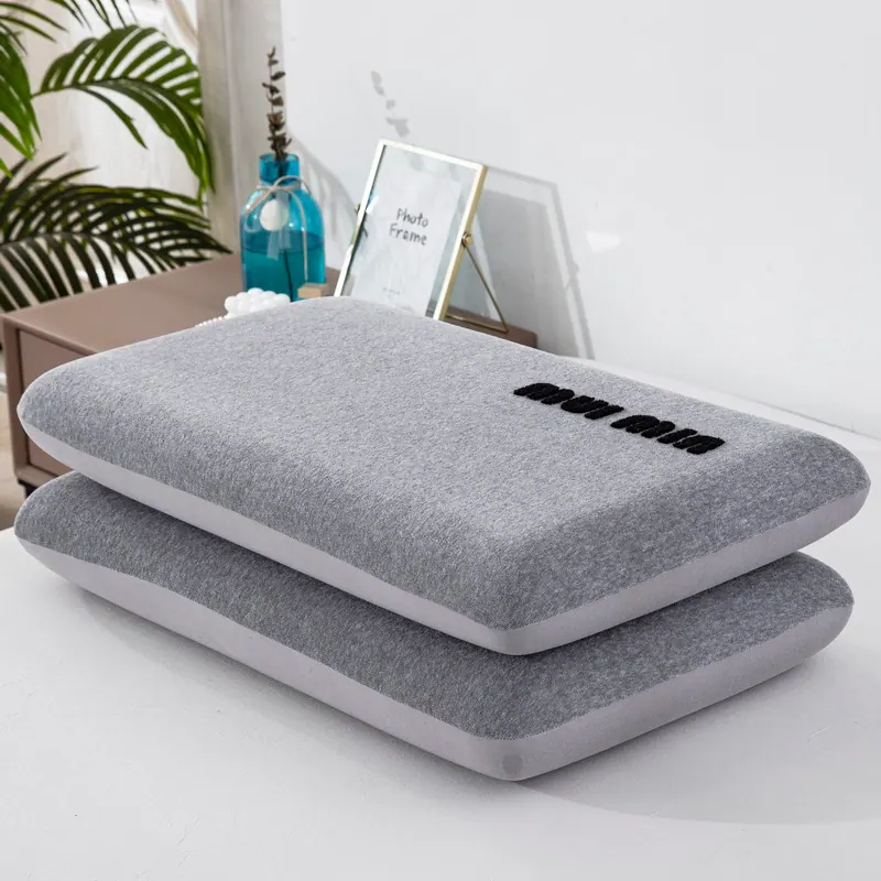 Towel-Embroidered Faux Cashmere Bread-Shaped Pillowcase