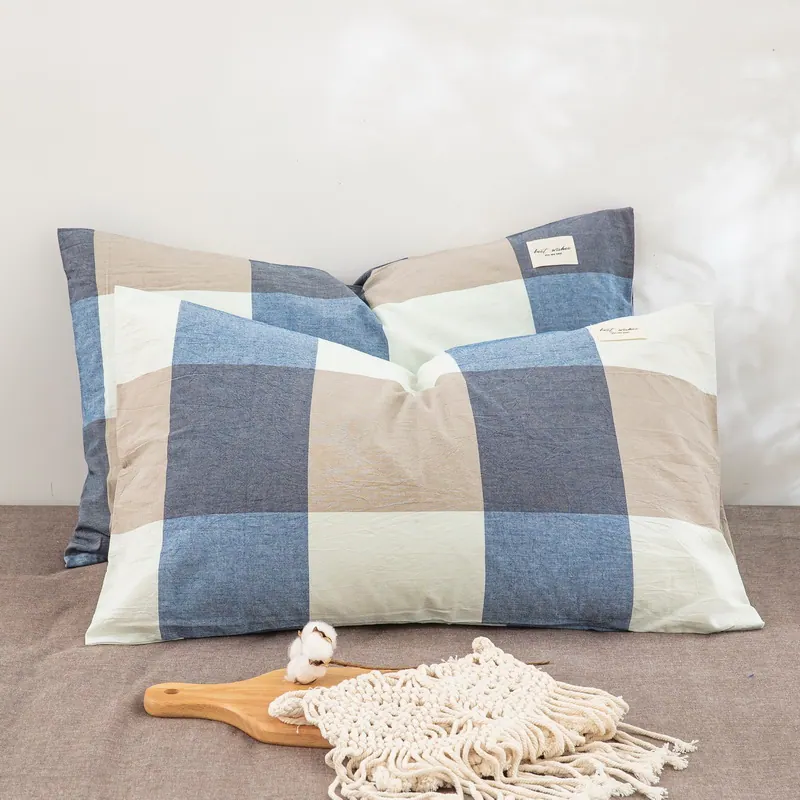 Washed Cotton Envelope Pillowcase