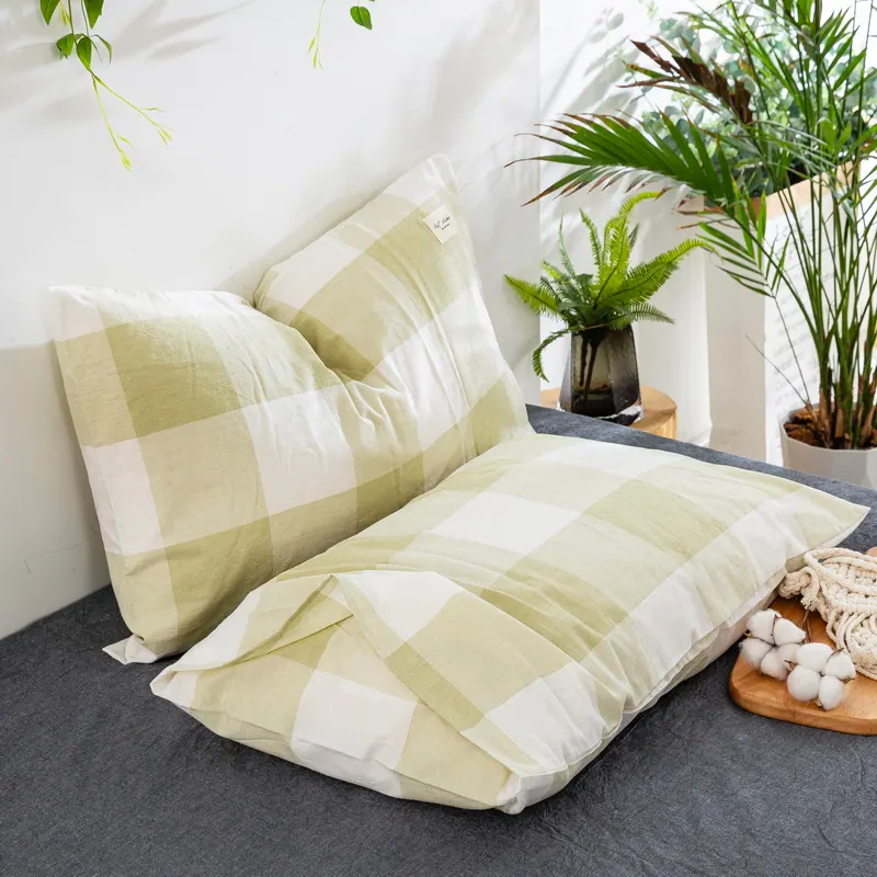 Washed Cotton Envelope Pillowcase