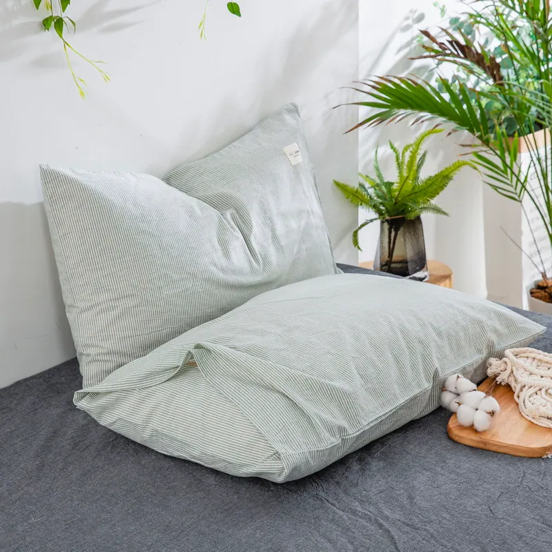 Washed Cotton Envelope Pillowcase
