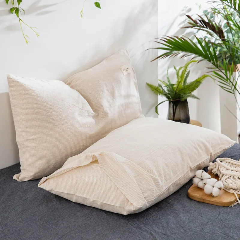 Washed Cotton Envelope Pillowcase