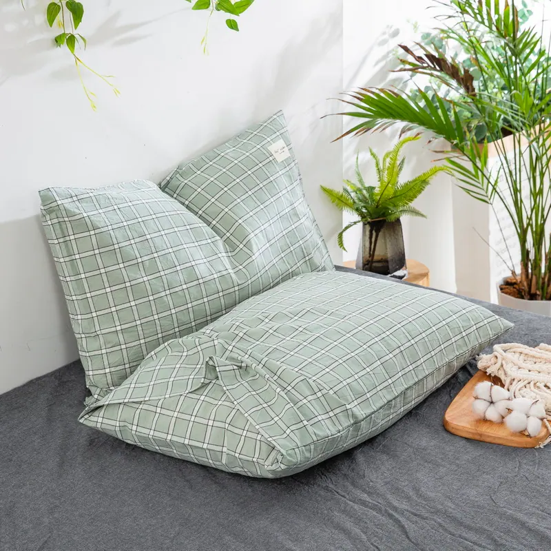 Washed Cotton Envelope Pillowcase