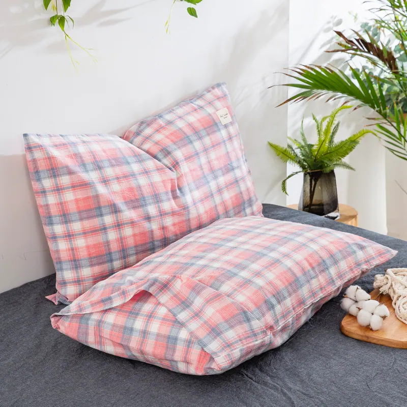 Washed Cotton Envelope Pillowcase