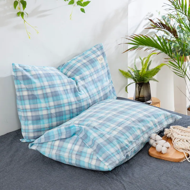 Washed Cotton Envelope Pillowcase