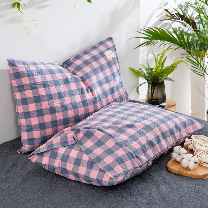 Washed Cotton Envelope Pillowcase