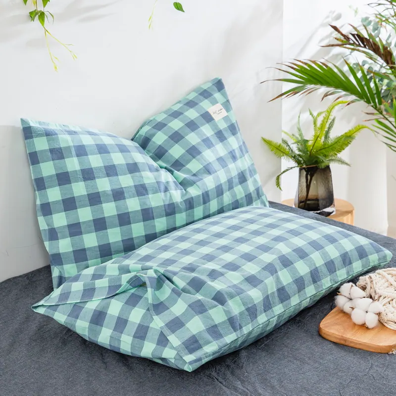 Washed Cotton Envelope Pillowcase