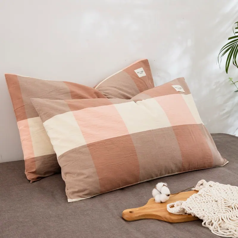 Washed Cotton Envelope Pillowcase
