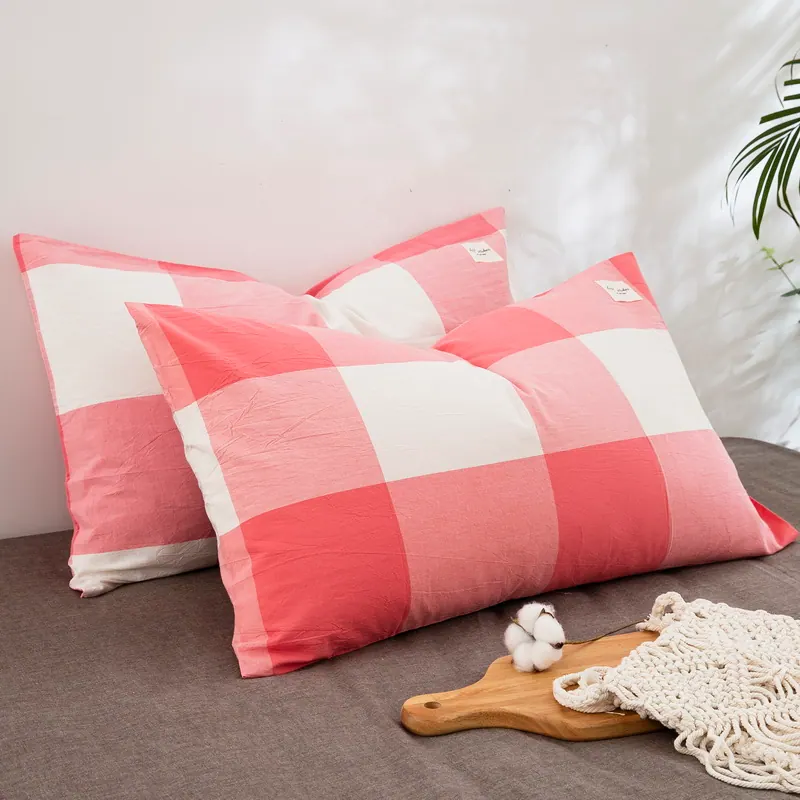 Washed Cotton Envelope Pillowcase