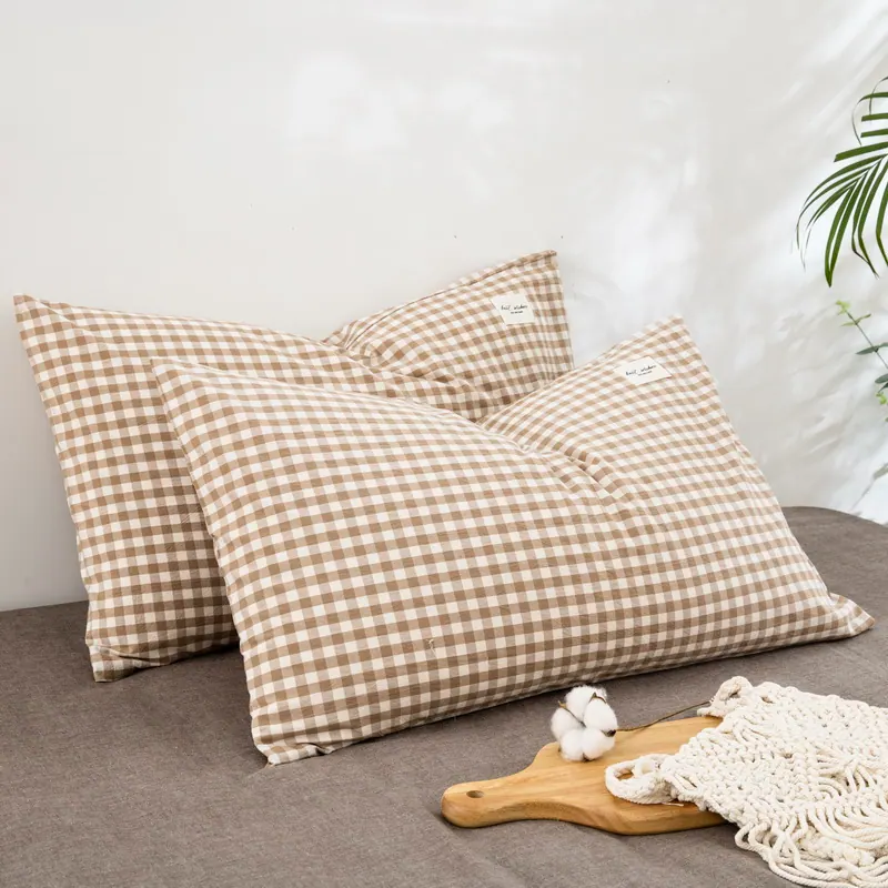 Washed Cotton Envelope Pillowcase