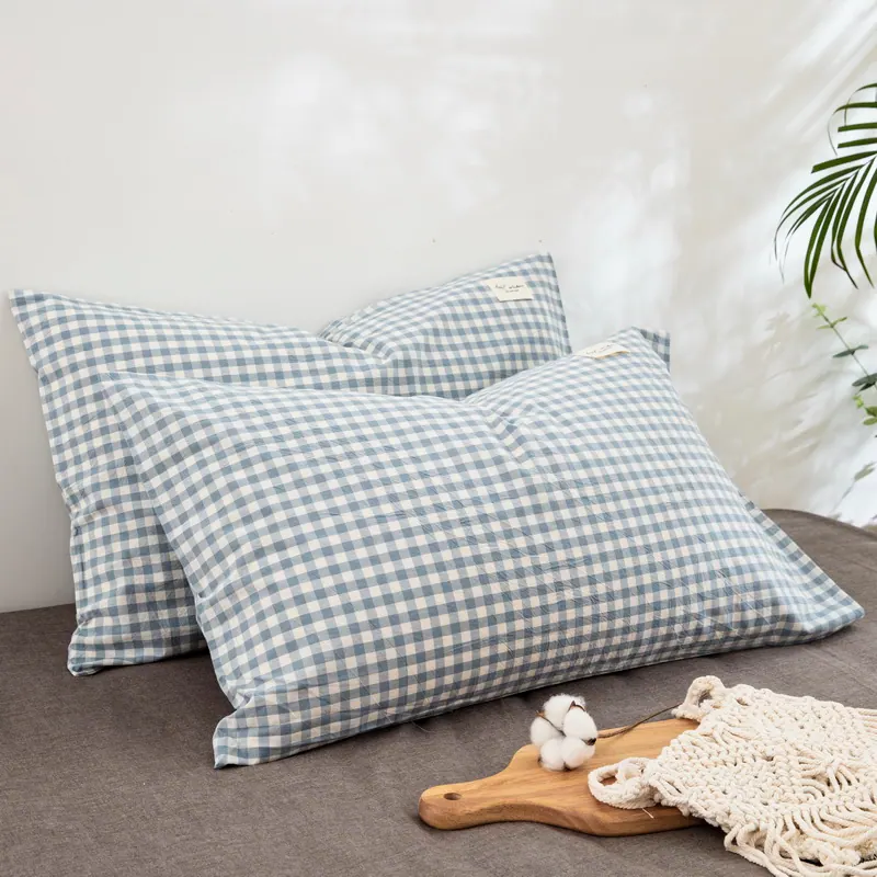 Washed Cotton Envelope Pillowcase
