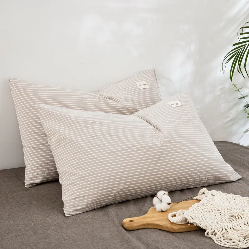 Washed Cotton Envelope Pillowcase