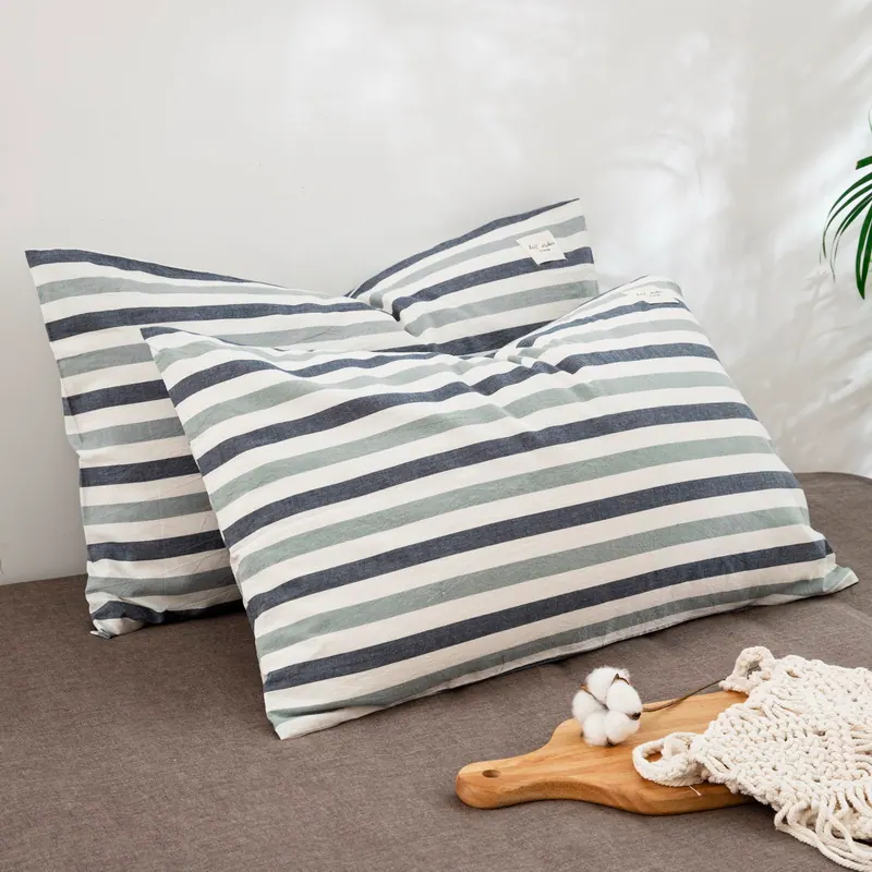 Washed Cotton Envelope Pillowcase