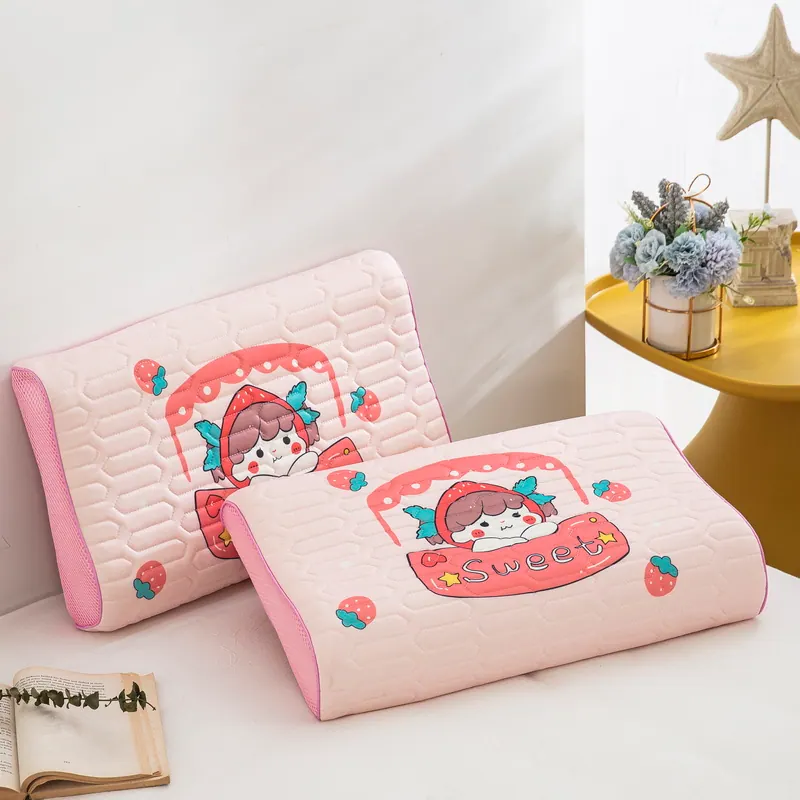 Cooling Silk Latex Pillowcase