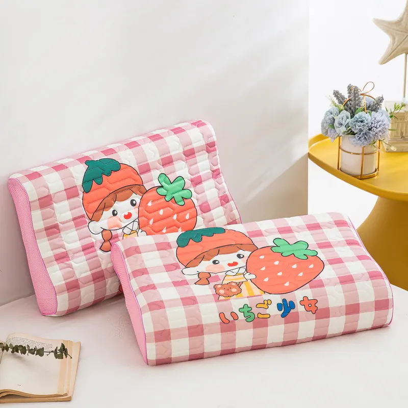 Cooling Silk Latex Pillowcase