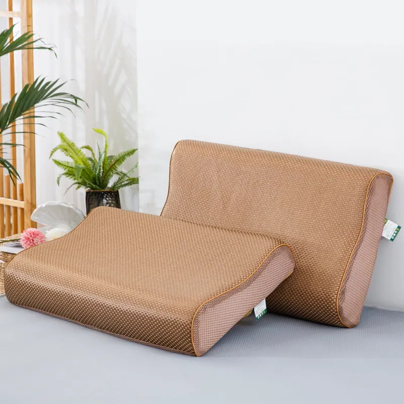 600D Cooling Rattan Latex Pillowcase