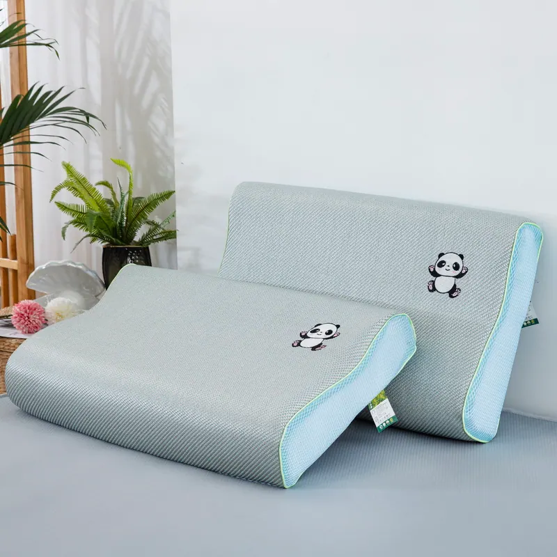 600D Cooling Rattan Latex Pillowcase