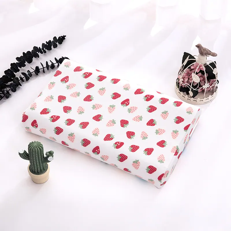 Knitted Cotton Kids Latex Pillowcase