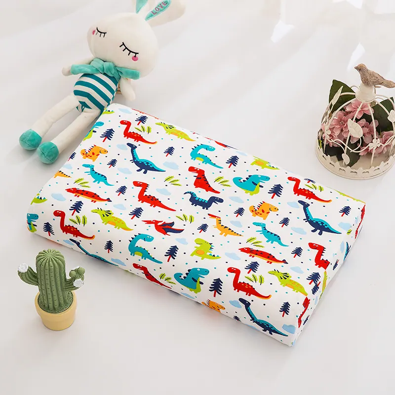 Knitted Cotton Kids Latex Pillowcase