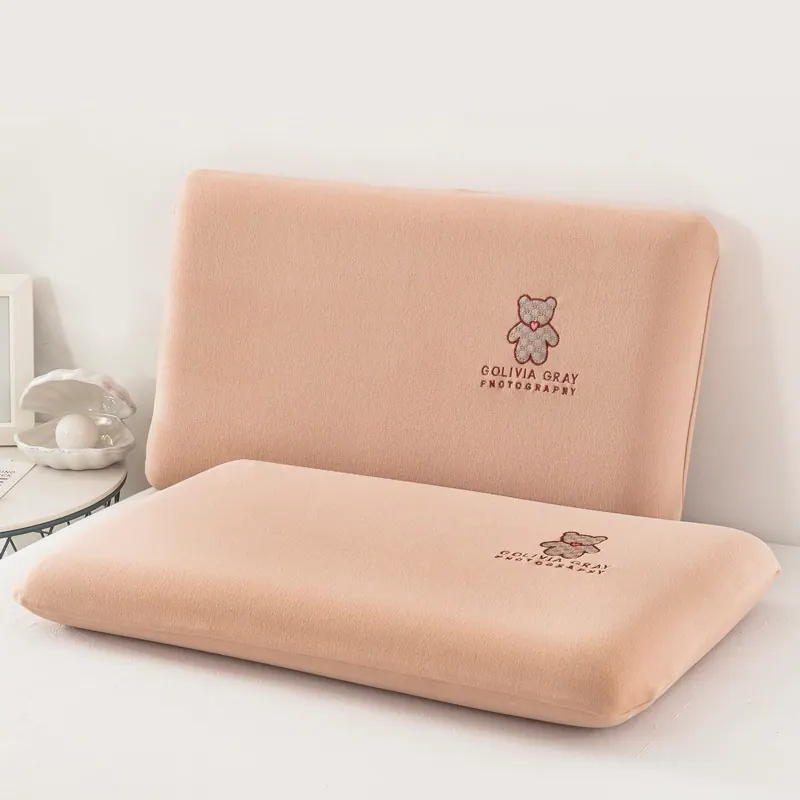 DeRong Warm Fiber Bread-Shaped Pillowcase