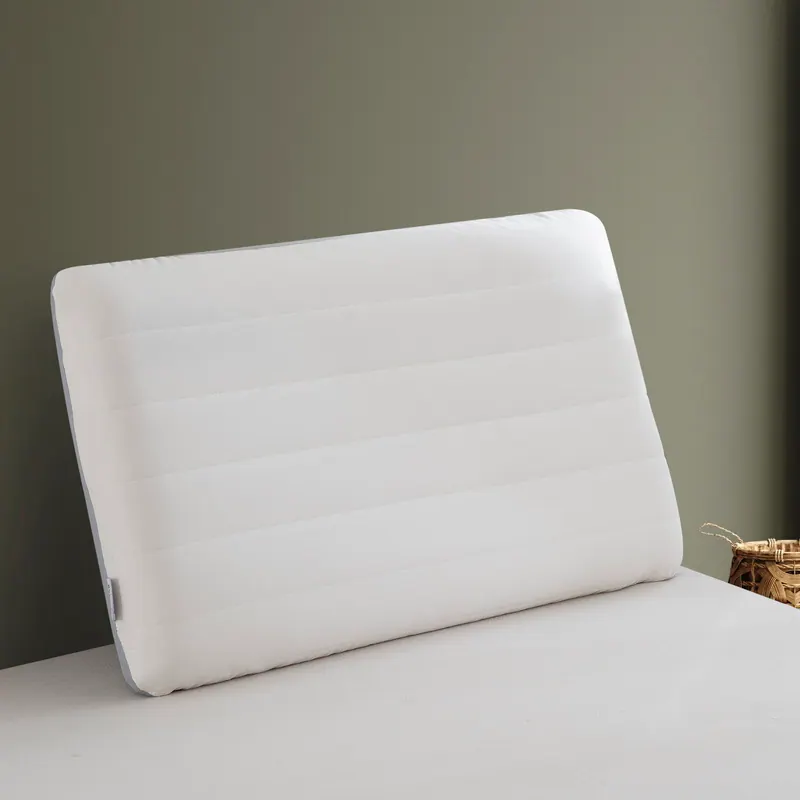 White Quilted Bread-Shaped Pillowcase