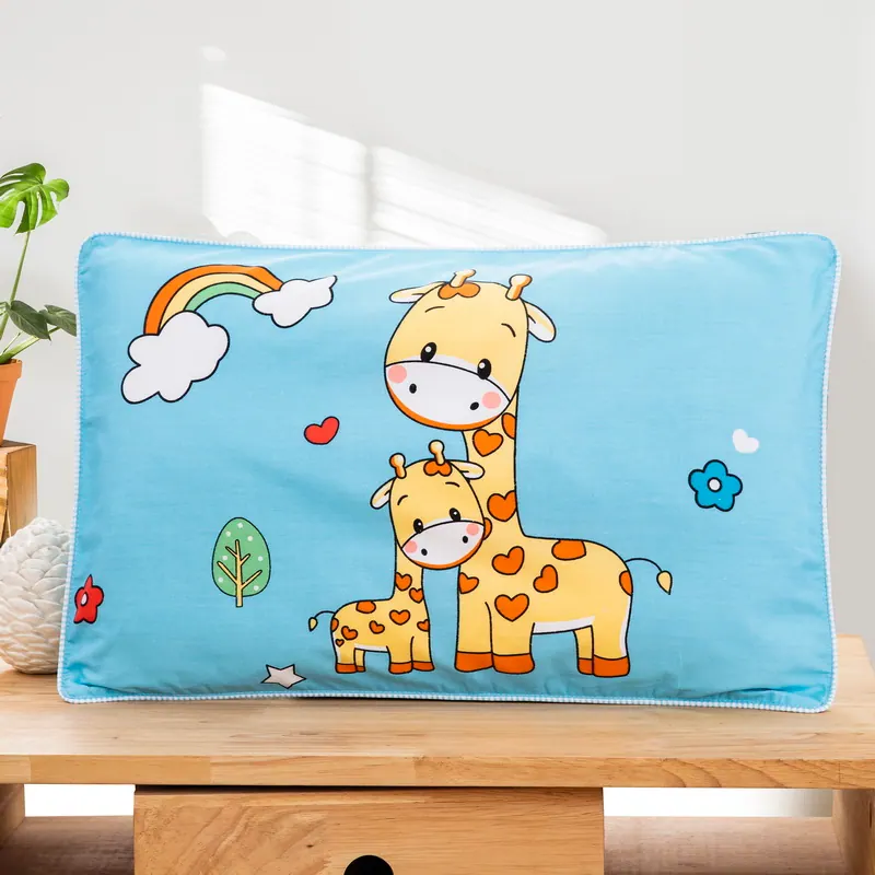 Pure Cotton Cartoon Contour Pillowcase