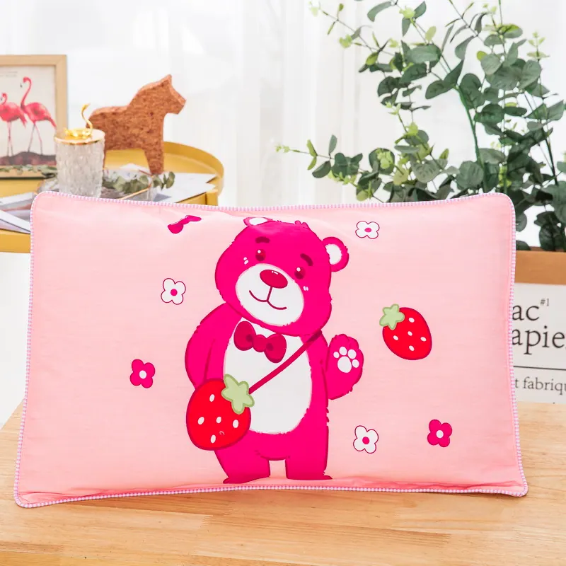 Pure Cotton Cartoon Contour Pillowcase