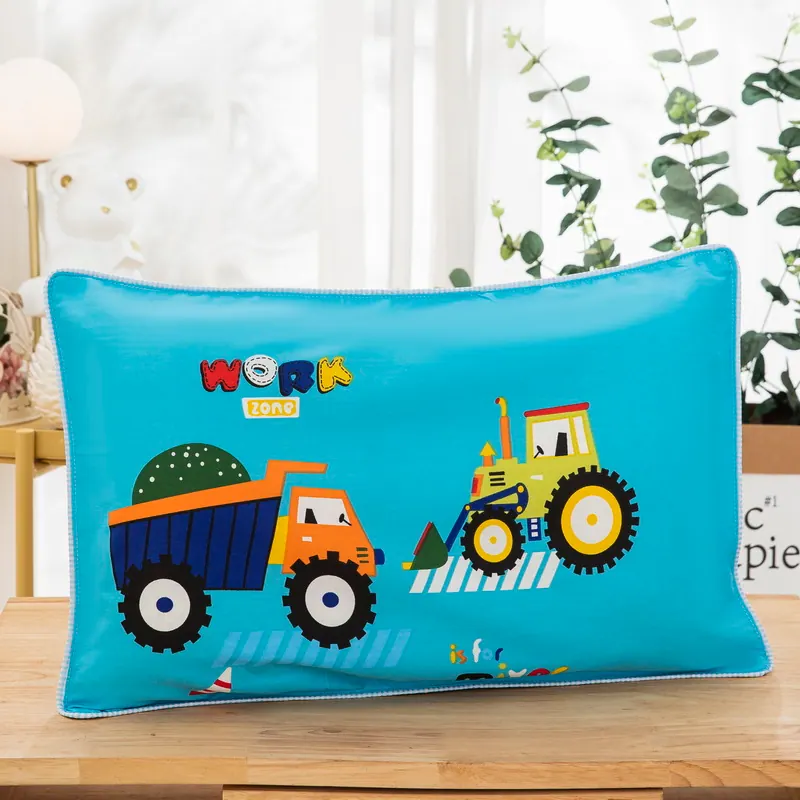 Pure Cotton Cartoon Contour Pillowcase