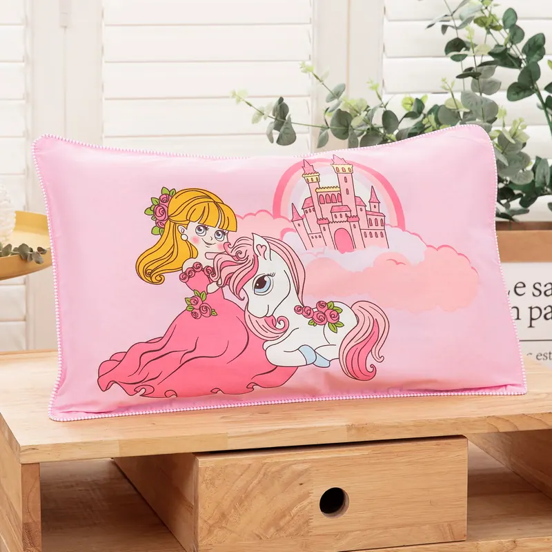 Pure Cotton Cartoon Contour Pillowcase