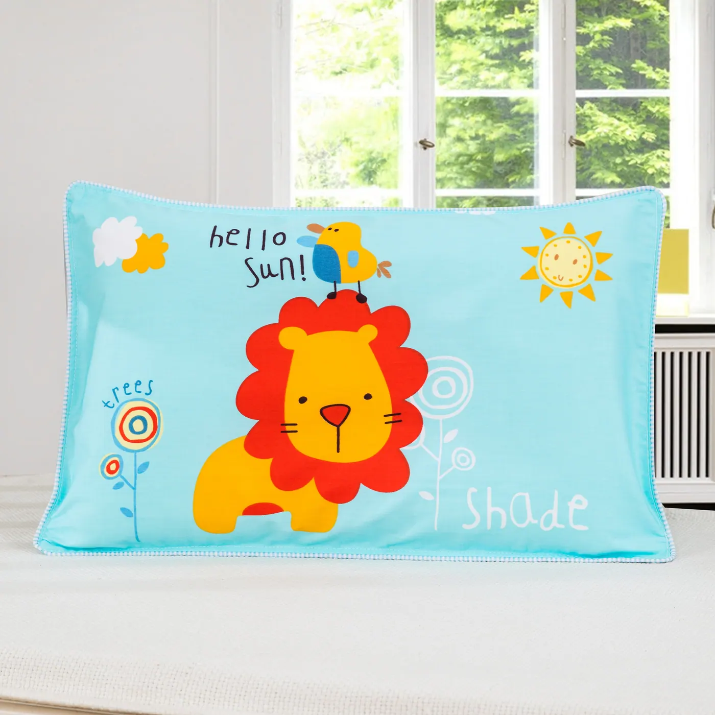 Pure Cotton Cartoon Contour Pillowcase