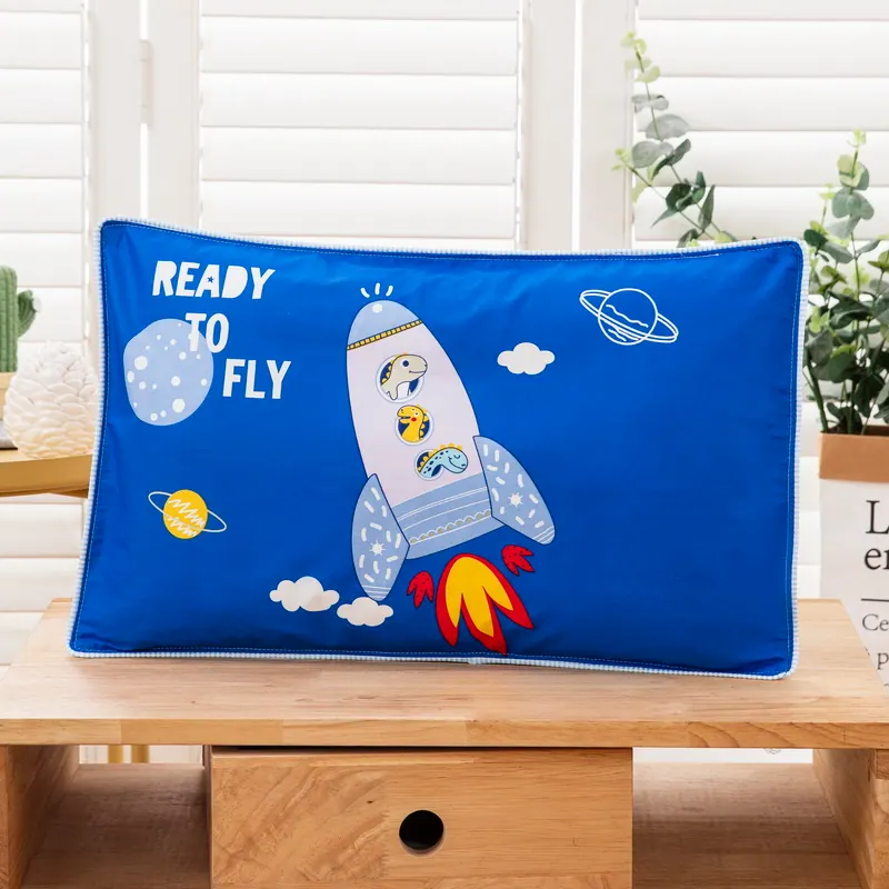 Pure Cotton Cartoon Contour Pillowcase