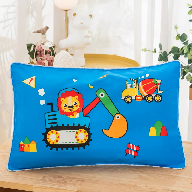 Pure Cotton Cartoon Contour Pillowcase
