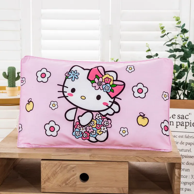 Pure Cotton Cartoon Contour Pillowcase