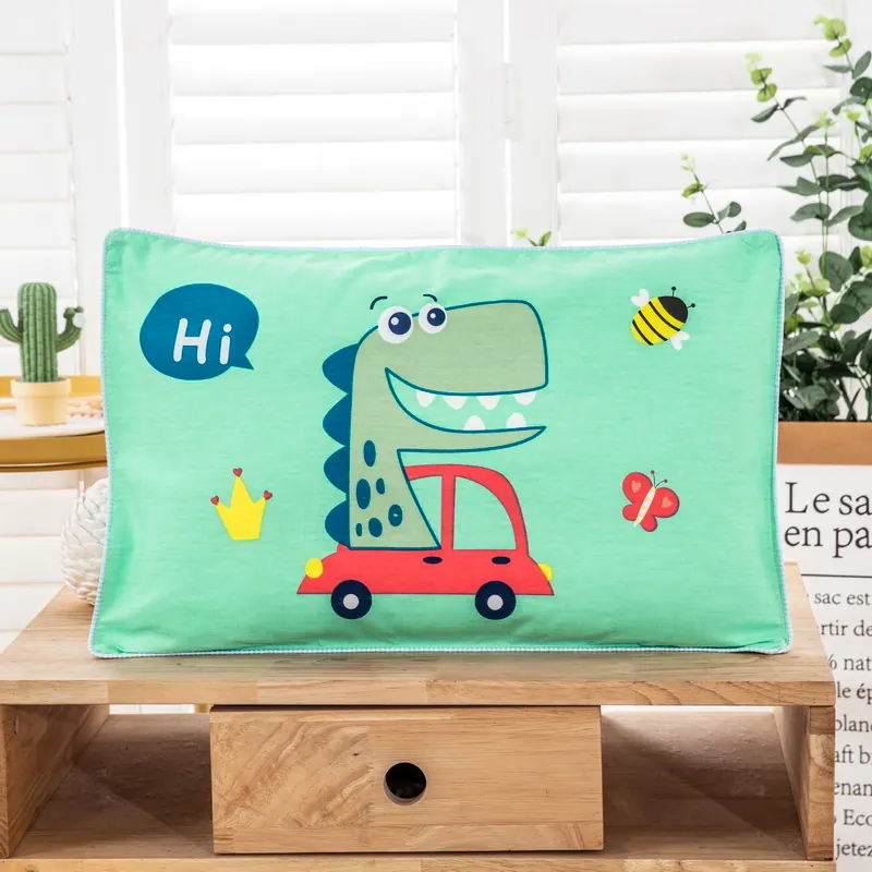 Pure Cotton Cartoon Contour Pillowcase