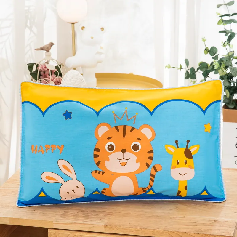 Pure Cotton Cartoon Contour Pillowcase