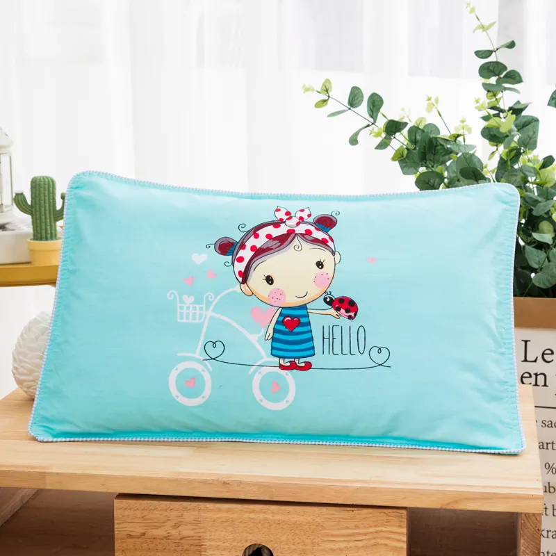 Pure Cotton Cartoon Contour Pillowcase