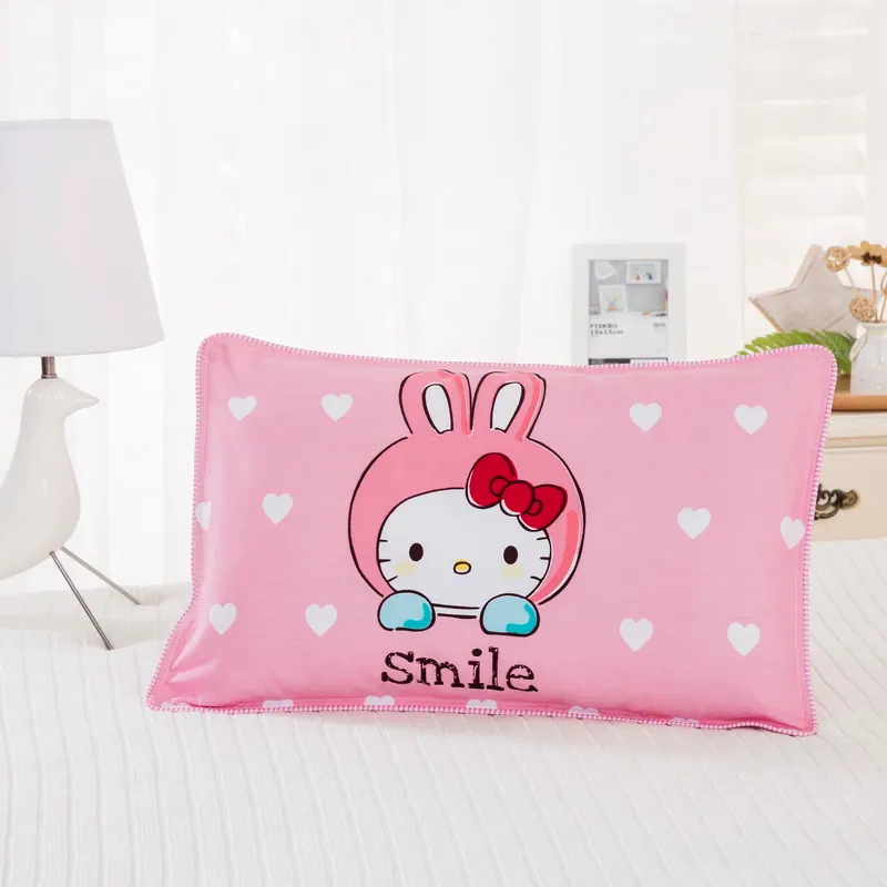 Pure Cotton Cartoon Contour Pillowcase