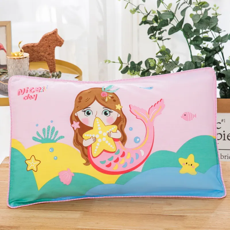 Pure Cotton Cartoon Contour Pillowcase