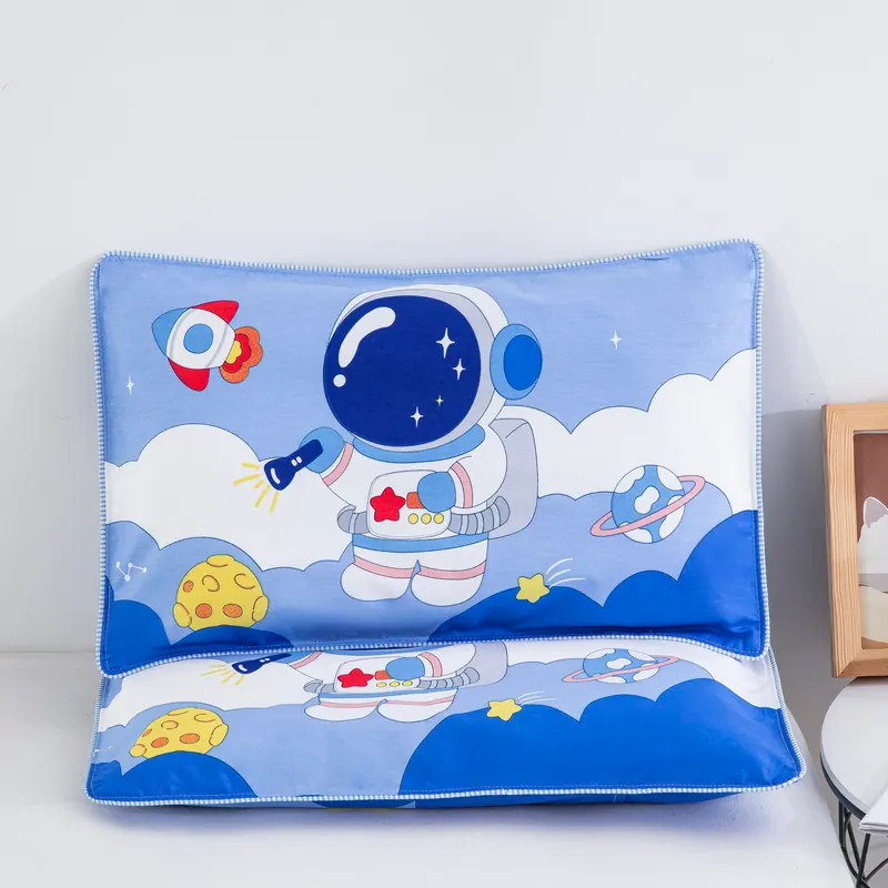 Pure Cotton Cartoon Contour Pillowcase