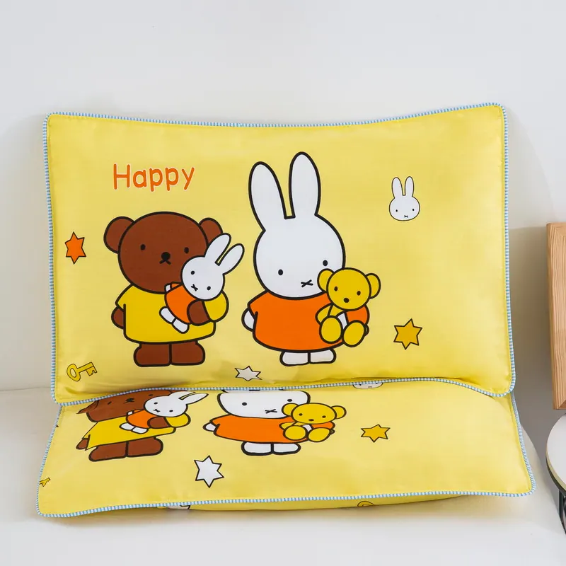 Pure Cotton Cartoon Contour Pillowcase