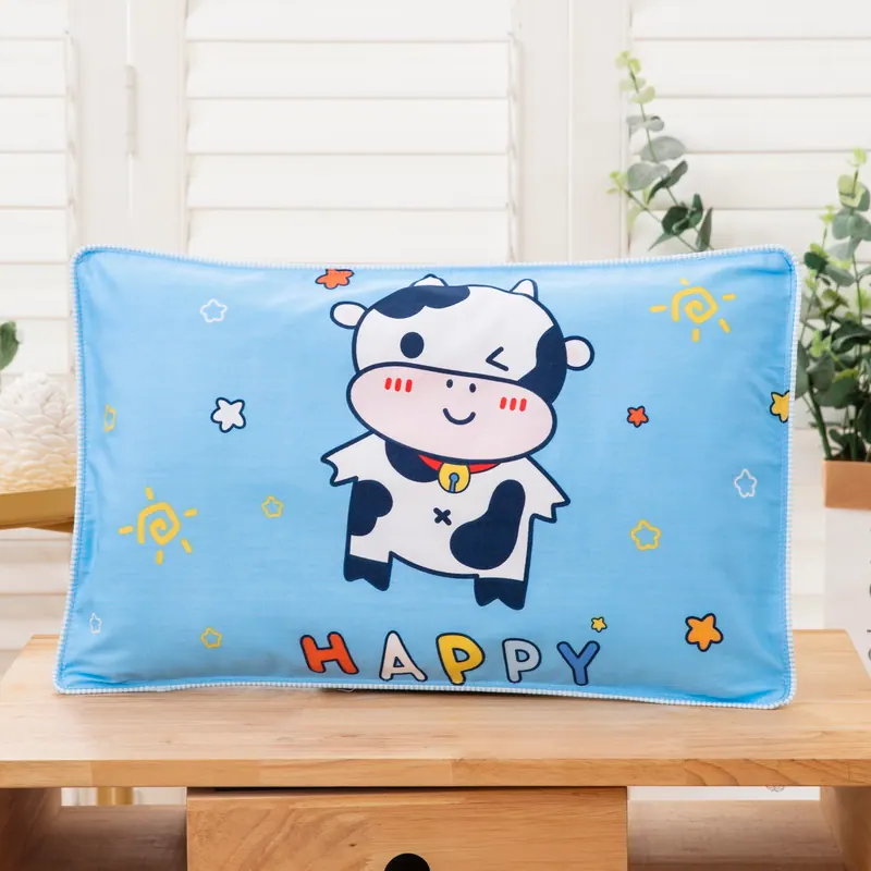 Pure Cotton Cartoon Contour Pillowcase
