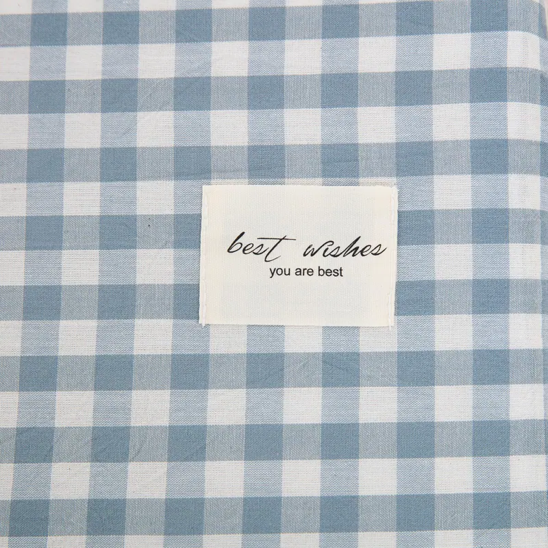 Washed Cotton Latex Pillowcase