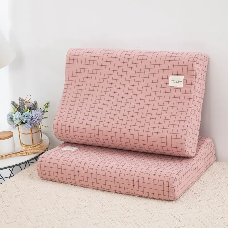 Washed Cotton Latex Pillowcase