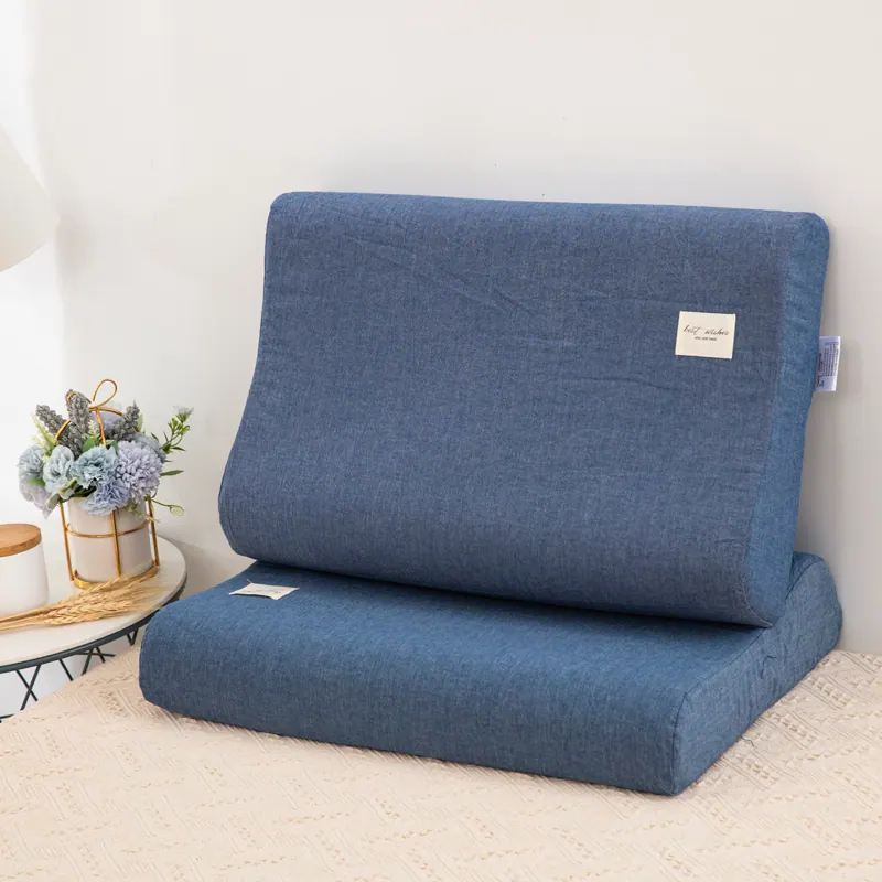 Washed Cotton Latex Pillowcase
