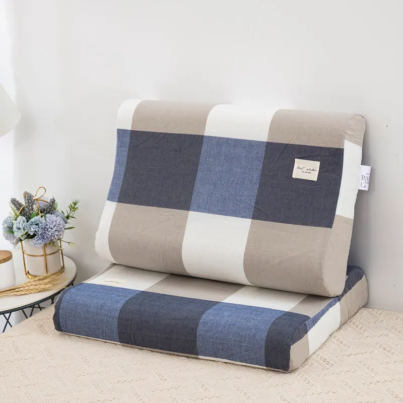 Washed Cotton Latex Pillowcase