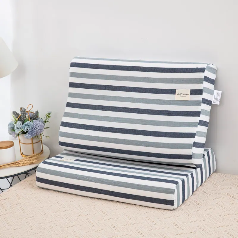 Washed Cotton Latex Pillowcase
